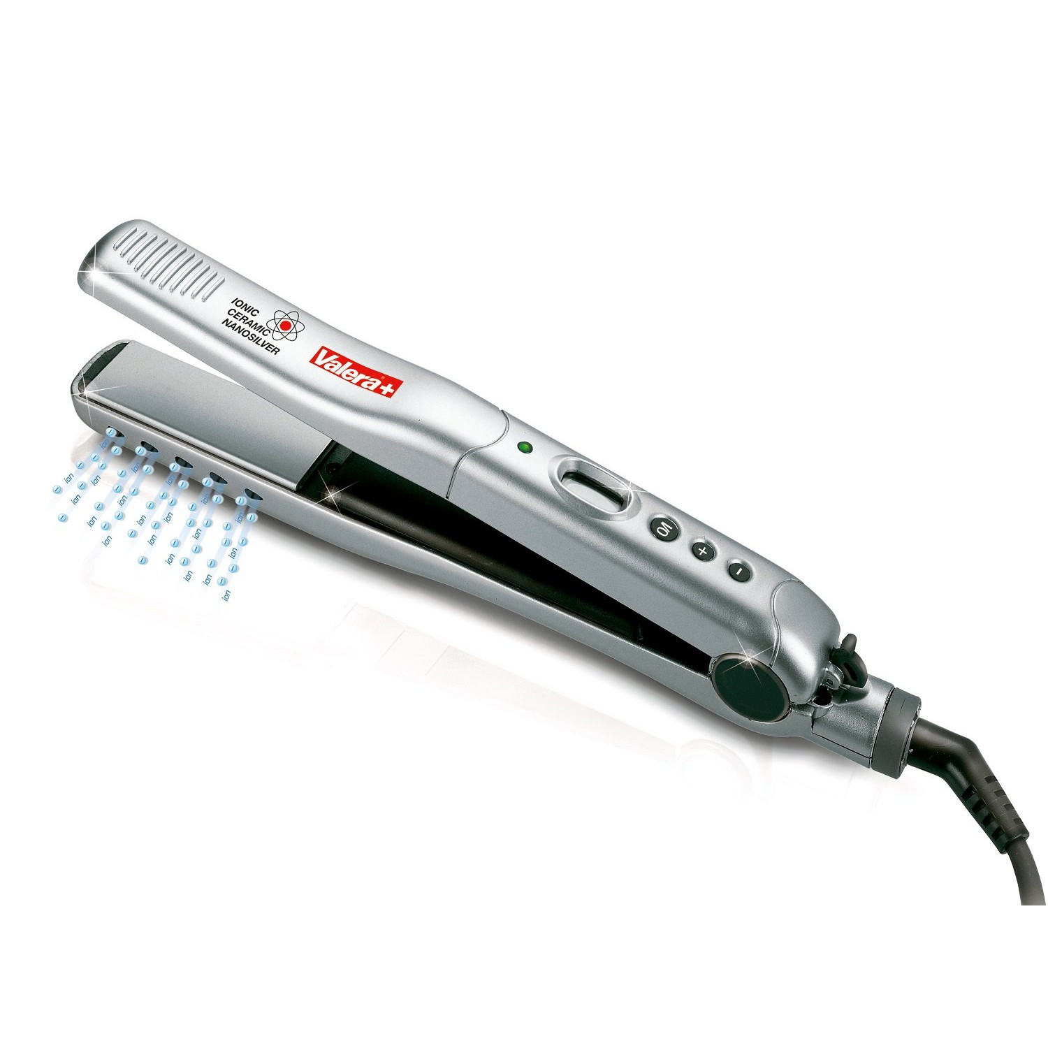 Складной утюжок для волос Valera Ionic Ceramic Nanosilver 639.01